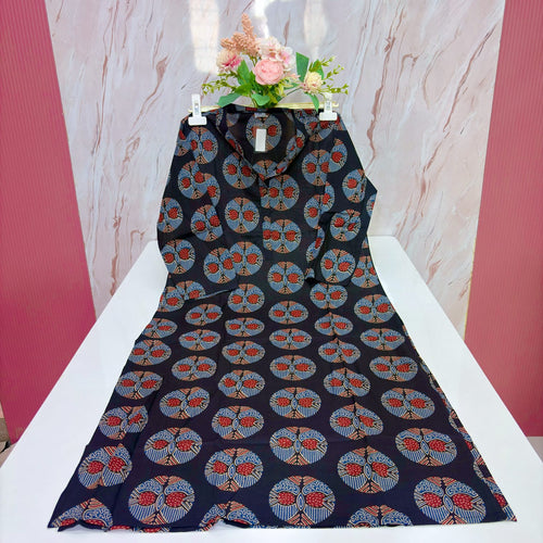 Premium 60s Cotton Straight Cut Kurti