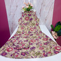 Sixties Count Cotton Floral Plazo Set