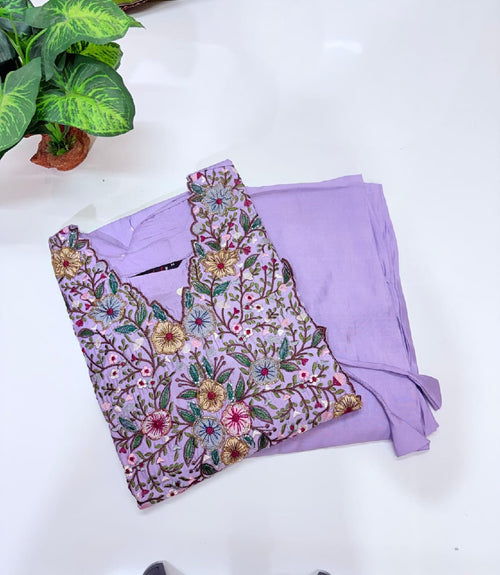 Romans Fabric Embroidered Umbrella Top Set