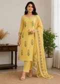 Premium Soft Cotta Cotton Straight Kurti Set