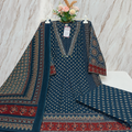 Premium 60s Cotton A-Line Kurti Set