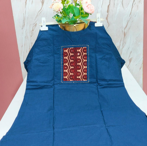Premium Dabu Cotton 3 Piece Suit Set