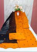 Pure Mul Cotton Embroidered 3-Piece Suit Set