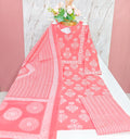 ❤️ Red 60's Pure Cotton 3-Piece Kurti Set ❤️