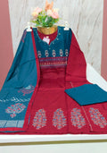 ❤️ Cambric Cotton A-Line Kurti Set