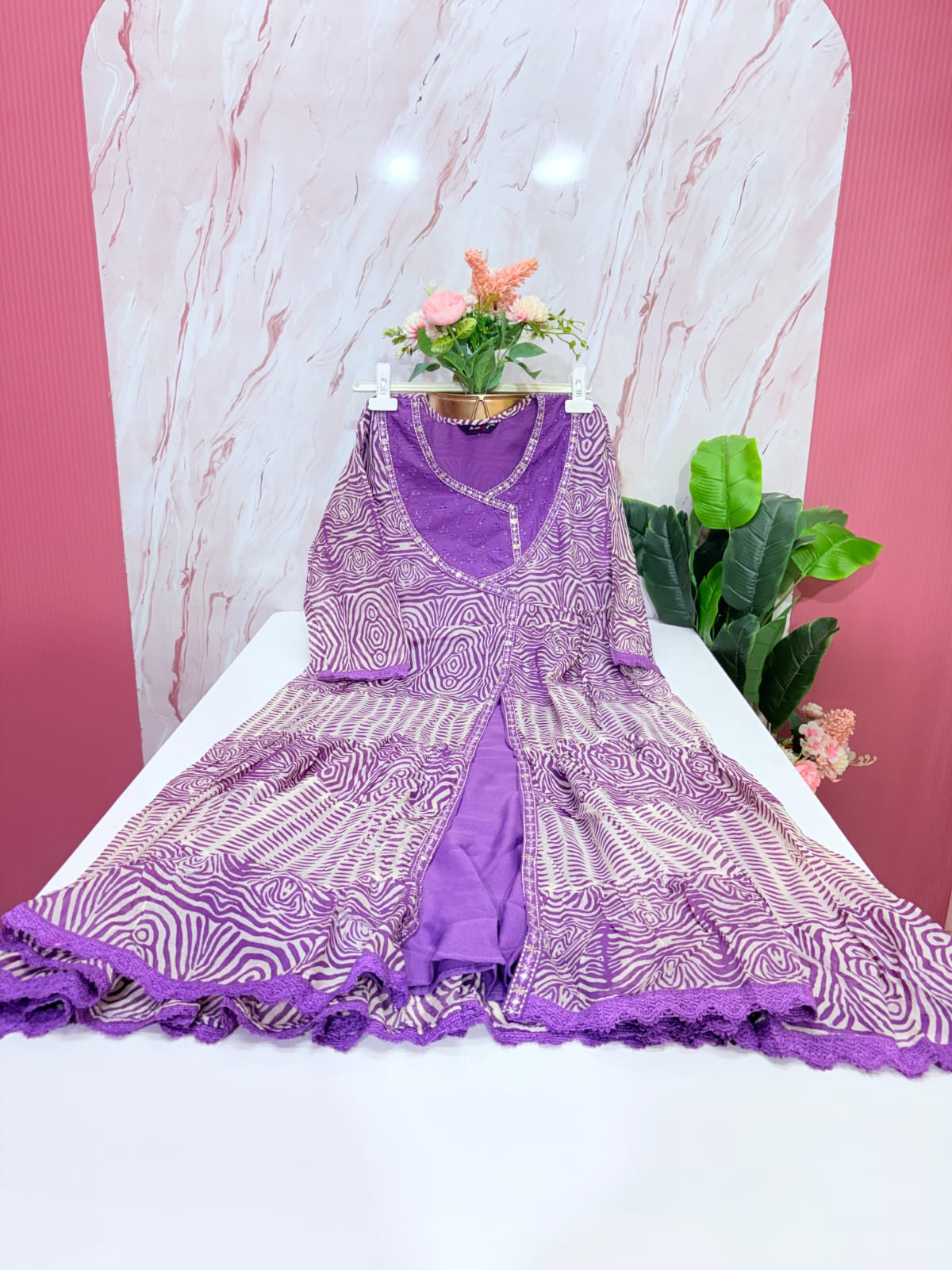 Single Umbrella Mull Cotton Kurti