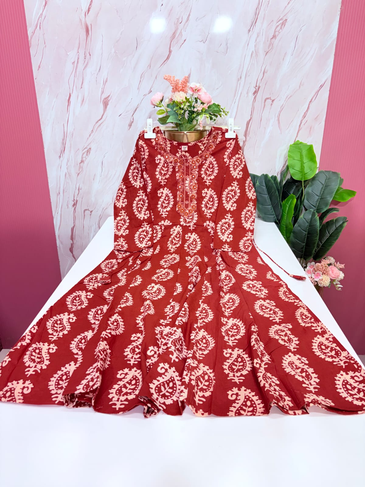 60s Cotton Single Umbrella Kurti