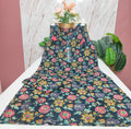 Cotton Straight Cut Kurti with Mirror Work