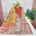 Kalamkari Print Cotton Kurti with Dupatta