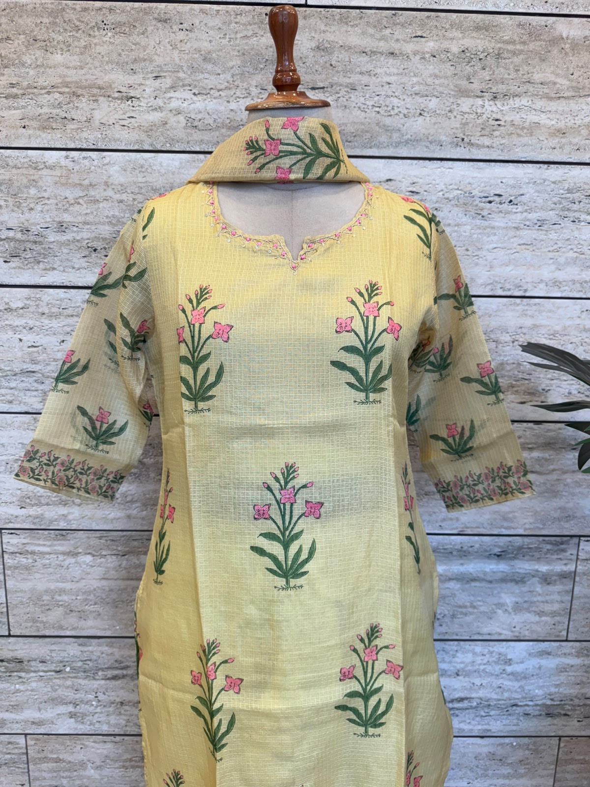 Premium Soft Cotta Cotton Straight Kurti Set