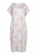 Women's Cotton Nighty – Floral Print