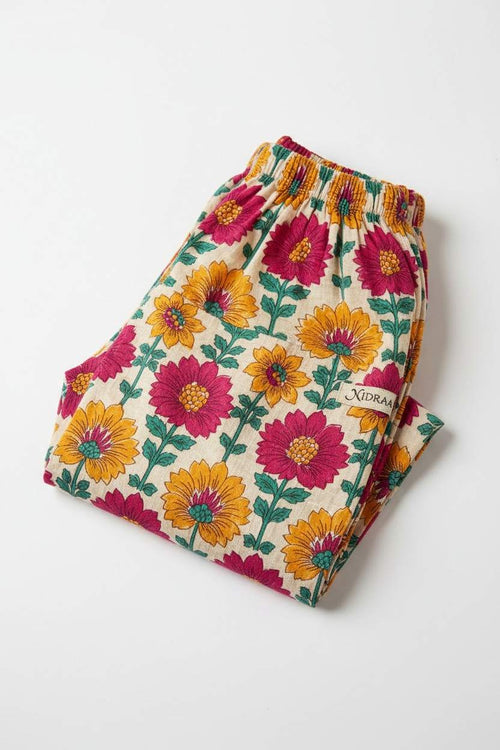 Women's Cotton Night Pant – Printed